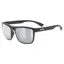 Uvex Rookie Junior Sunglasses - Matte Black/Mirror Silver