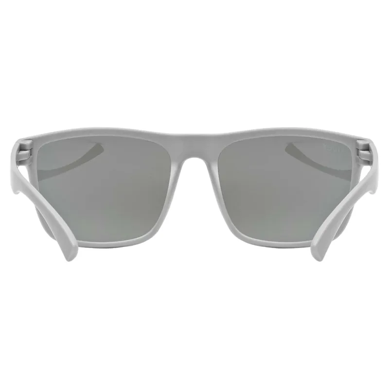 Uvex Rookie Junior Sunglasses - Matte Grey/Mirror Blue-3