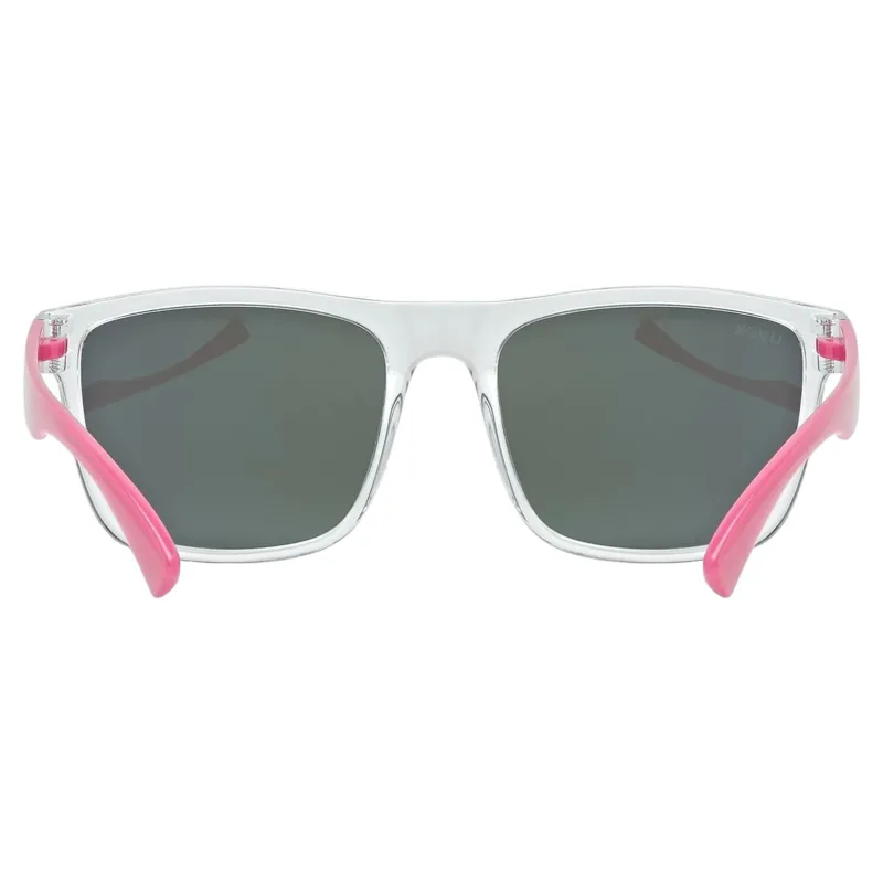 Uvex Rookie Junior Sunglasses - Clear Pink/Mirror Pink-3