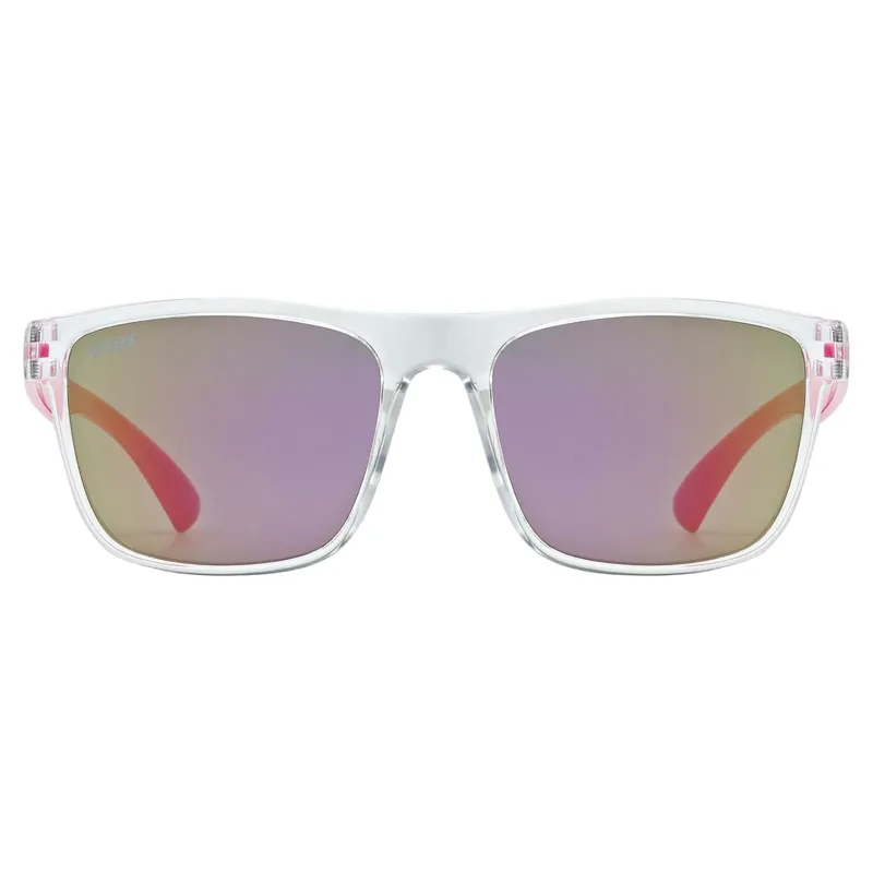 Uvex Rookie Junior Sunglasses - Clear Pink/Mirror Pink-1