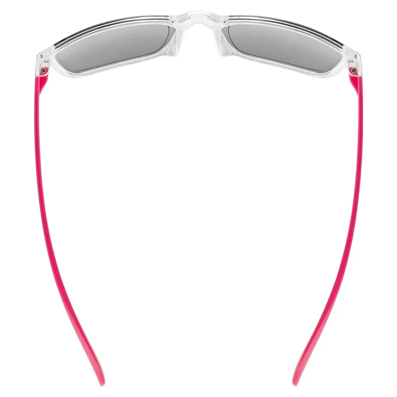 Uvex Rookie Junior Sunglasses - Clear Pink/Mirror Pink-4