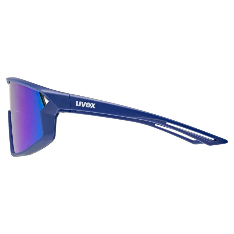 Uvex Skyryse Junior Sunglasses - Matte Blue/Mirror Green-6