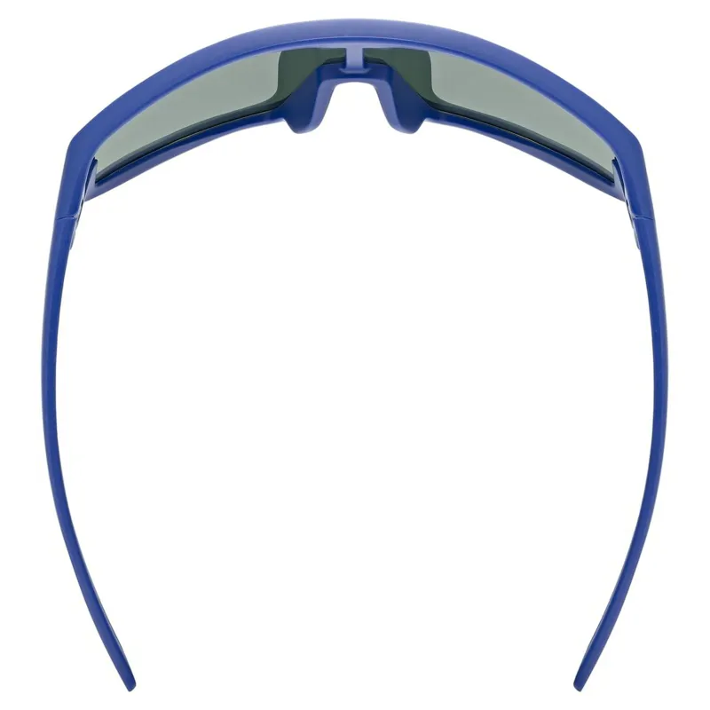 Uvex Skyryse Junior Sunglasses - Matte Blue/Mirror Green-7