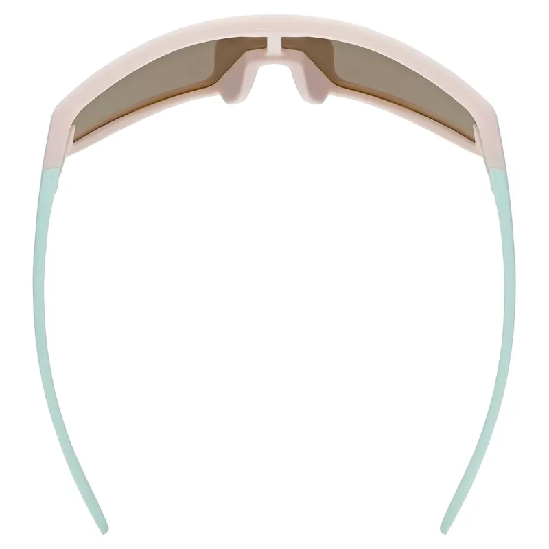 Uvex Skyryse Junior Sunglasses - Matte Pink-Green/Mirror Pink-4