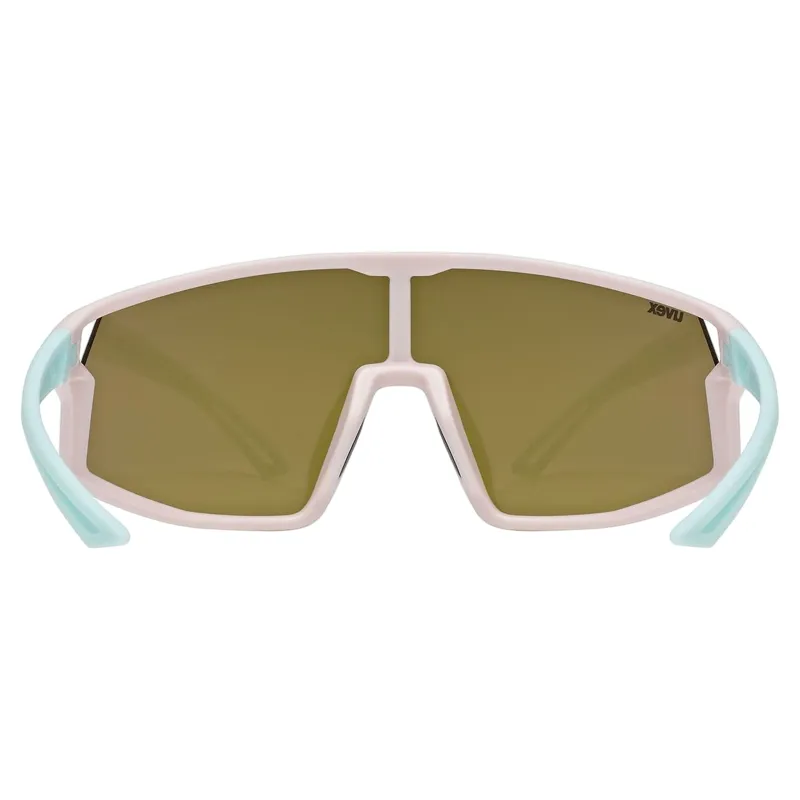 Uvex Skyryse Junior Sunglasses - Matte Pink-Green/Mirror Pink-2
