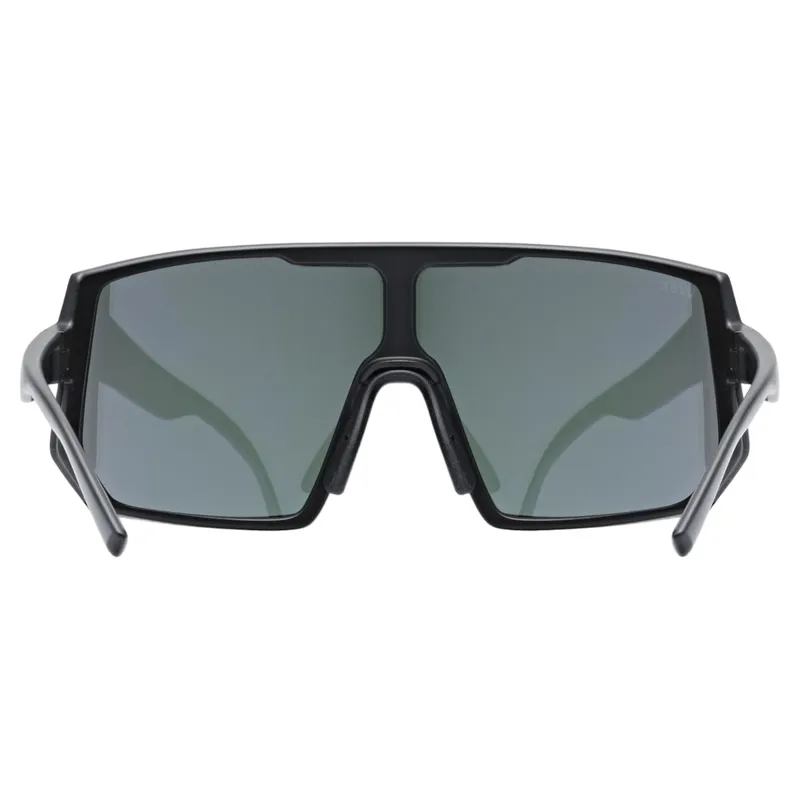 Uvex Sportstyle 235 Sports Sunglasses - Matte Black/Mirror Lavender-3