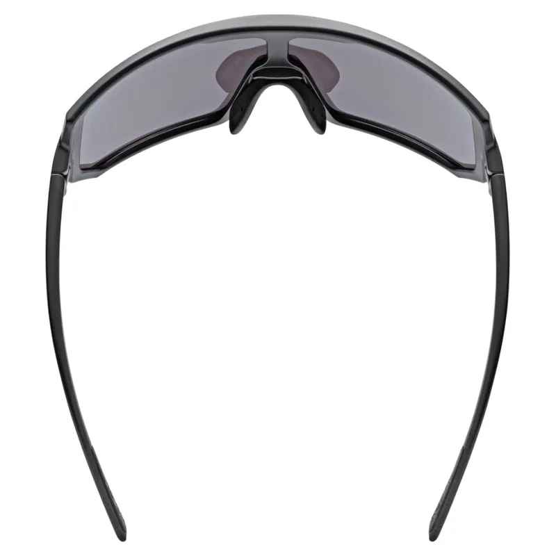 Uvex Sportstyle 235 Sports Sunglasses - Matte Black/Mirror Lavender-4