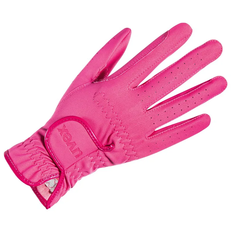 Uvex Sportstyle Junior Girls Riding Gloves - Pink-1