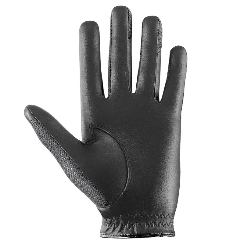 Uvex Sumair Glamour Riding Gloves-Black/Black-1