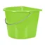 V-Plast Flat Backed 15L Bucket - Lime
