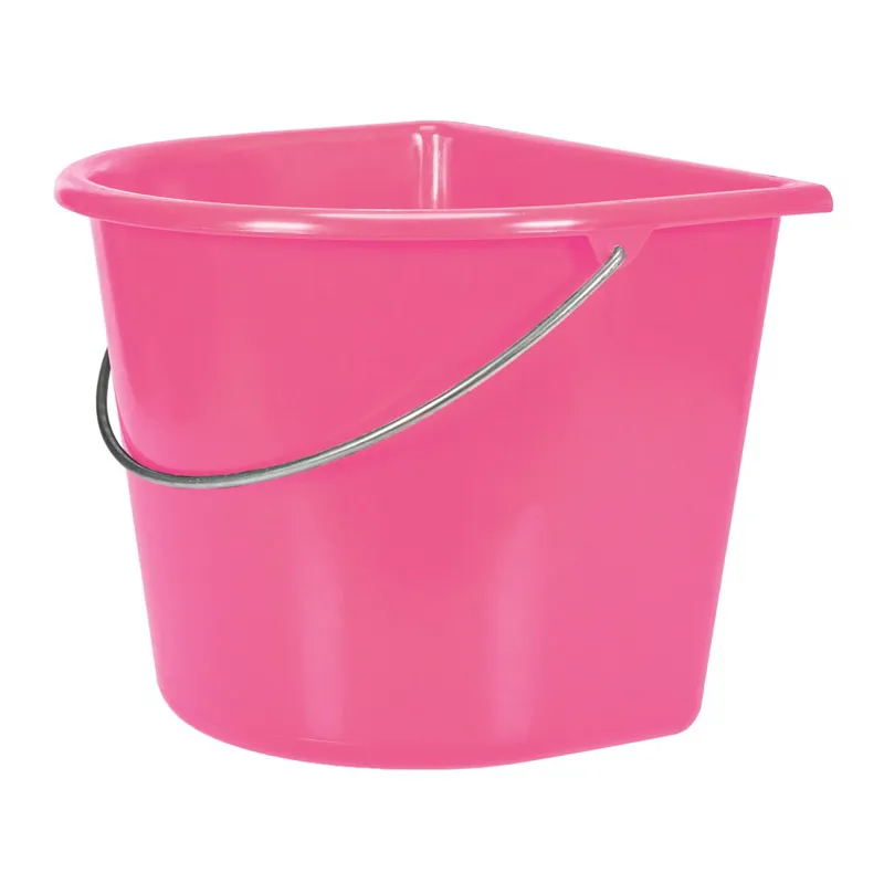 V-Plast Flat-Back 15L Bucket - Hot Pink