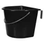 V-Plast Feed Bucket with Hooks and Handle 15L - Black