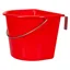 V-Plast Feed Feeder with Hooks and Handle 15L Bucket - Red
