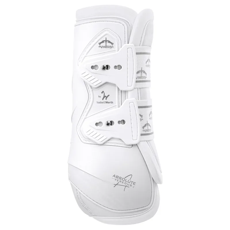 Veredus Absolute Dressage Elastic Front Boots - White