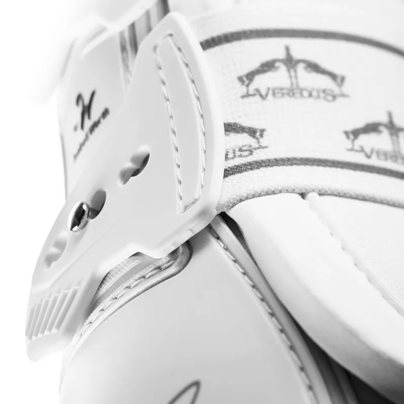Veredus Absolute Dressage Elastic Hind Boots - White-1