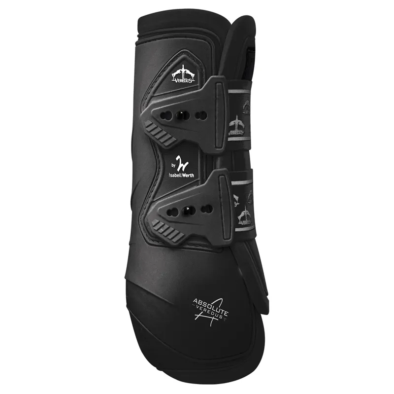 Veredus Absolute Dressage Elastic Rear Boots - Black