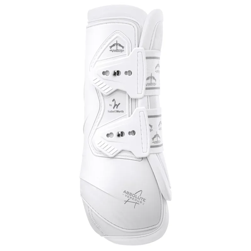 Veredus Absolute Dressage Elastic Hind Boots - White