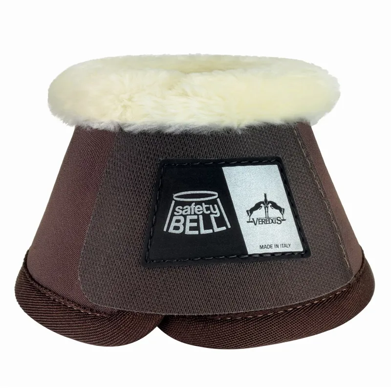 Veredus Safety Bell Light Save the Sheep Bell Boots - Brown-1
