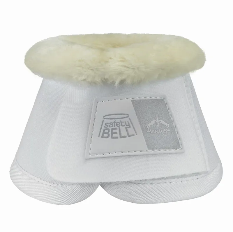 Veredus Safety Bell Light Save the Sheep Bell Boots - White