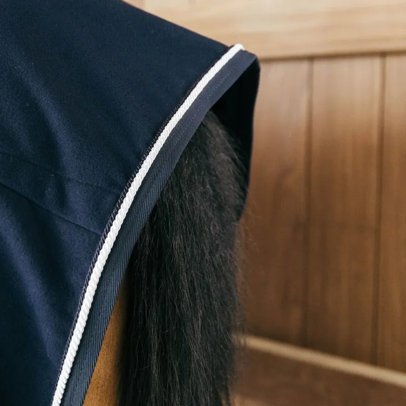 Kentucky Vegan Wool Fleece Cooler - Navy-2
