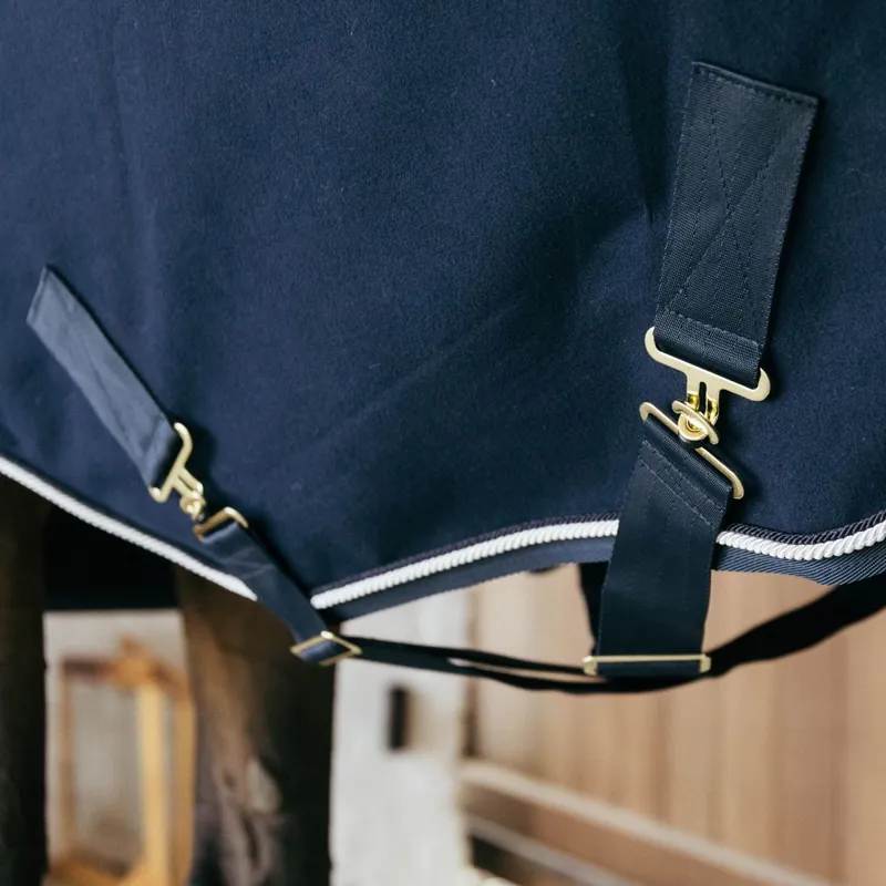 Kentucky Vegan Wool Fleece Cooler - Navy-5