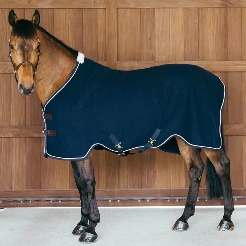 Kentucky Vegan Wool Fleece Cooler - Navy