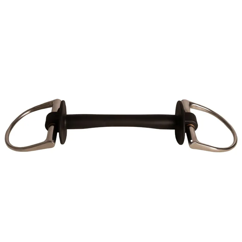 Velari Mullen Mouth Soft Flex Soft Eggbutt Snaffle Bit
