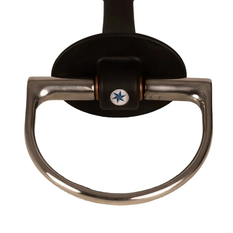 Velari Mullen Mouth Soft Flex Soft Eggbutt Snaffle Bit-4