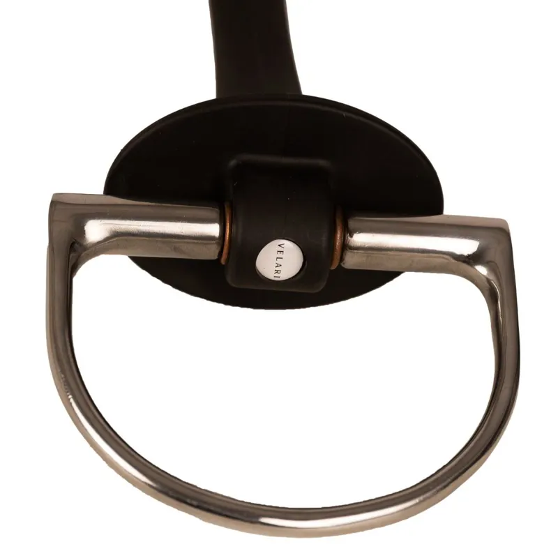 Velari Mullen Mouth Soft Flex Soft Eggbutt Snaffle Bit-3
