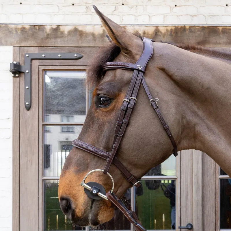 Velari Mullen Mouth Soft Flex Soft Eggbutt Snaffle Bit-1