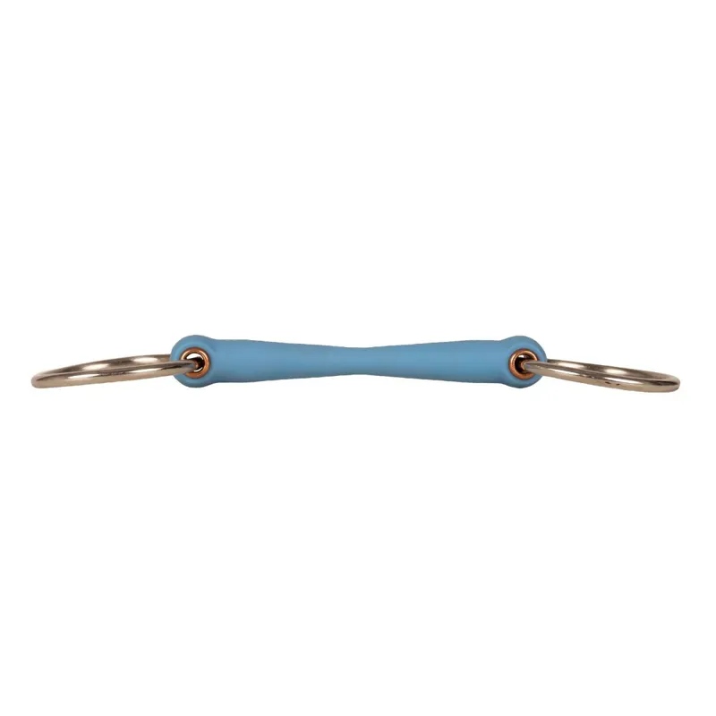 Velari Flex Medium Mullen Mouth Loose Ring Snaffle Bit-1
