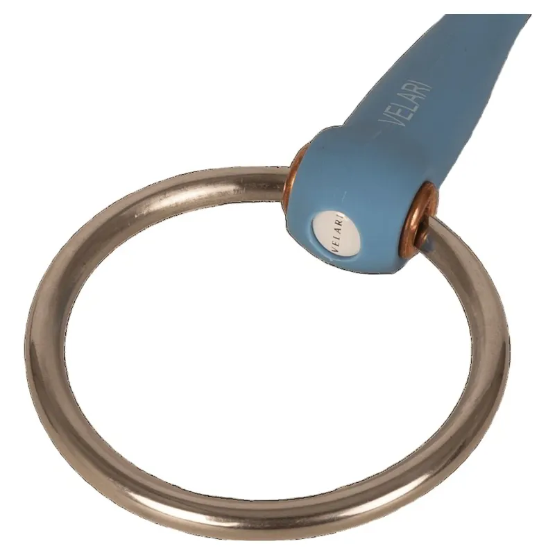 Velari Flex Medium Mullen Mouth Loose Ring Snaffle Bit-2