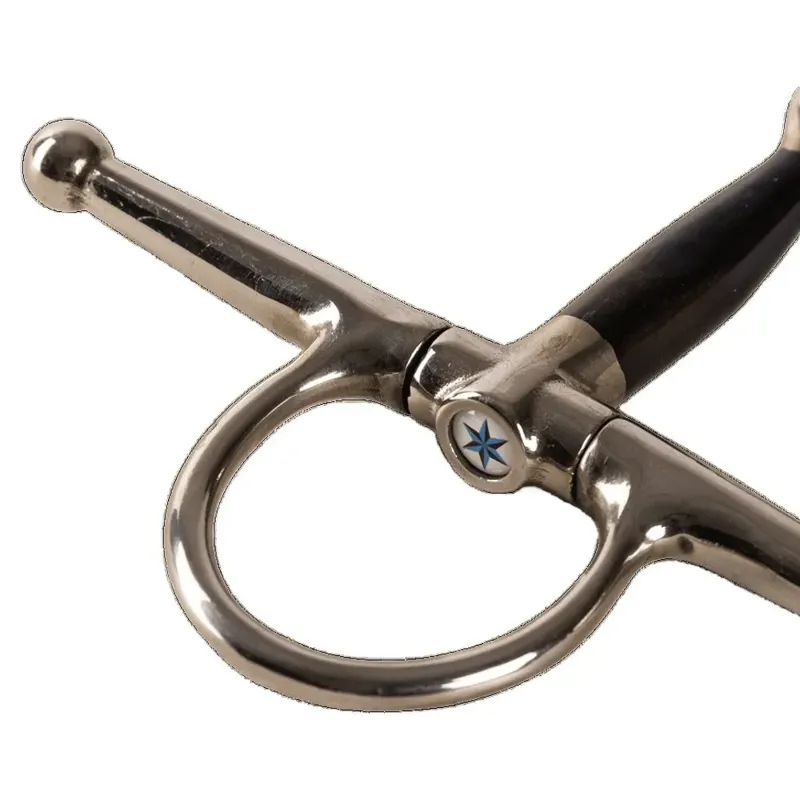 Velari Sweet Iron Single Jointed Full Cheek Snaffle Bit-2