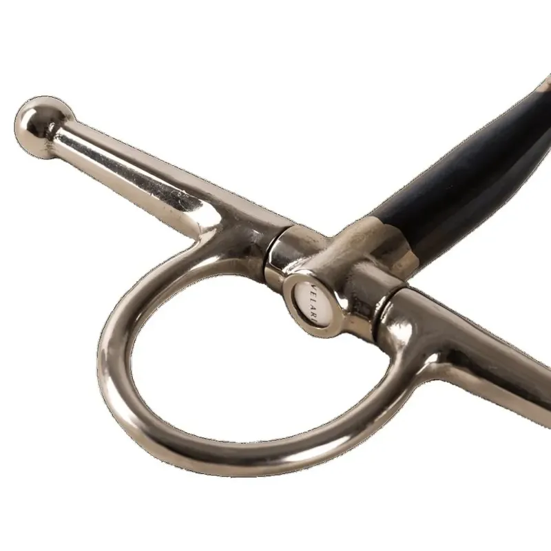 Velari Sweet Iron Single Jointed Full Cheek Snaffle Bit-3