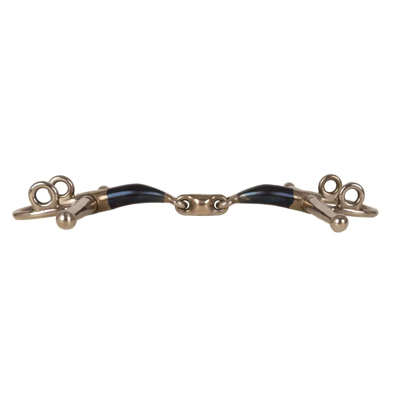 Velari Sweet Iron Double Jointed Full Cheek Gag Bit-1