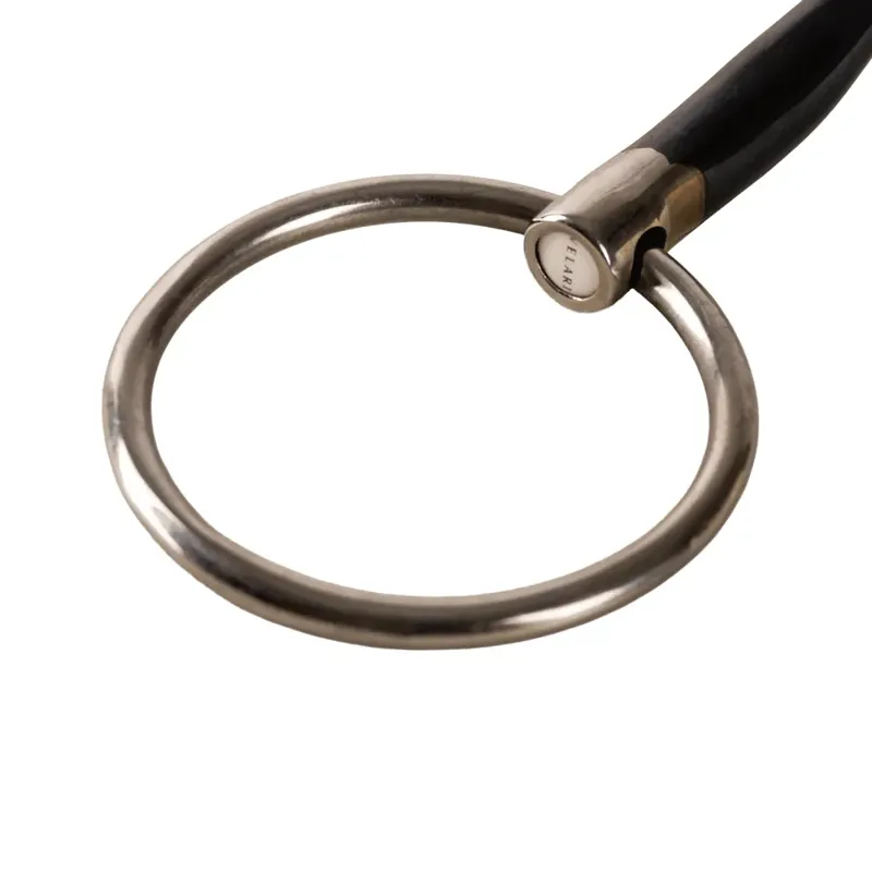 Velari Sweet Iron Double Jointed Loose Ring Snaffle Bit-3