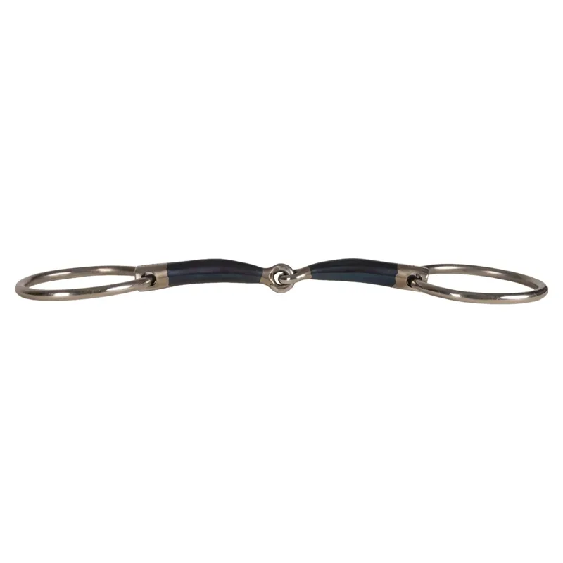 Velari Sweet Iron Single Jointed Loose Ring Snaffle Bit-1