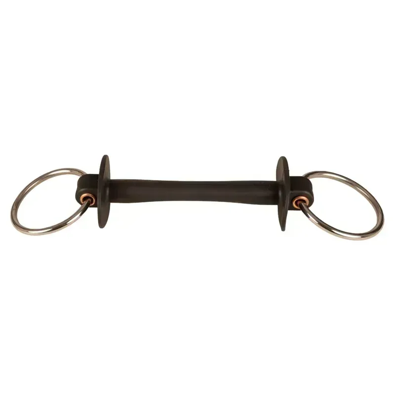 Velari Mullen Mouth Soft Flex Soft Loose Ring Snaffle Bit