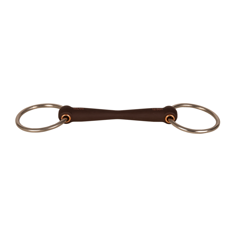 Velari Mullen Mouth Hard Flex Loose Ring Snaffle Bit