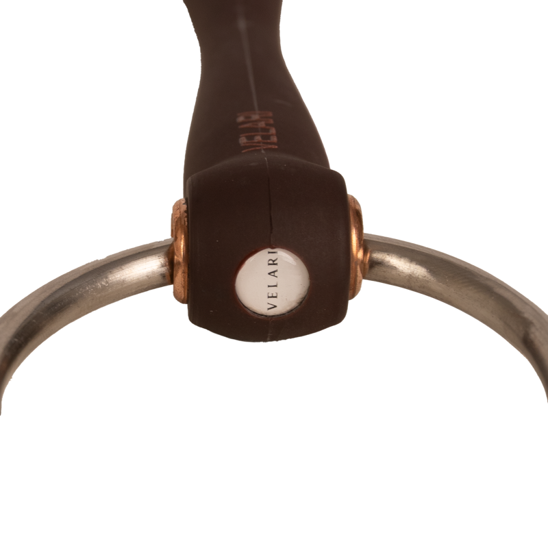 Velari Mullen Mouth Hard Flex Loose Ring Snaffle Bit-3