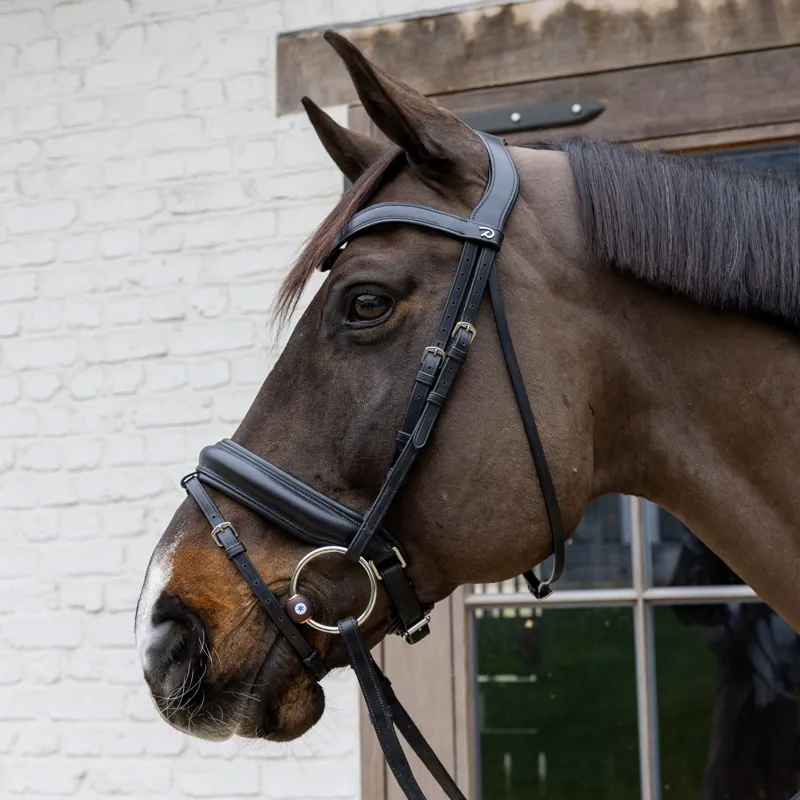 Velari Mullen Mouth Hard Flex Loose Ring Snaffle Bit-1