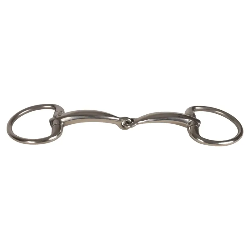 Velari Stainless Steel Single Jointed Eggbutt Snaffle Bit