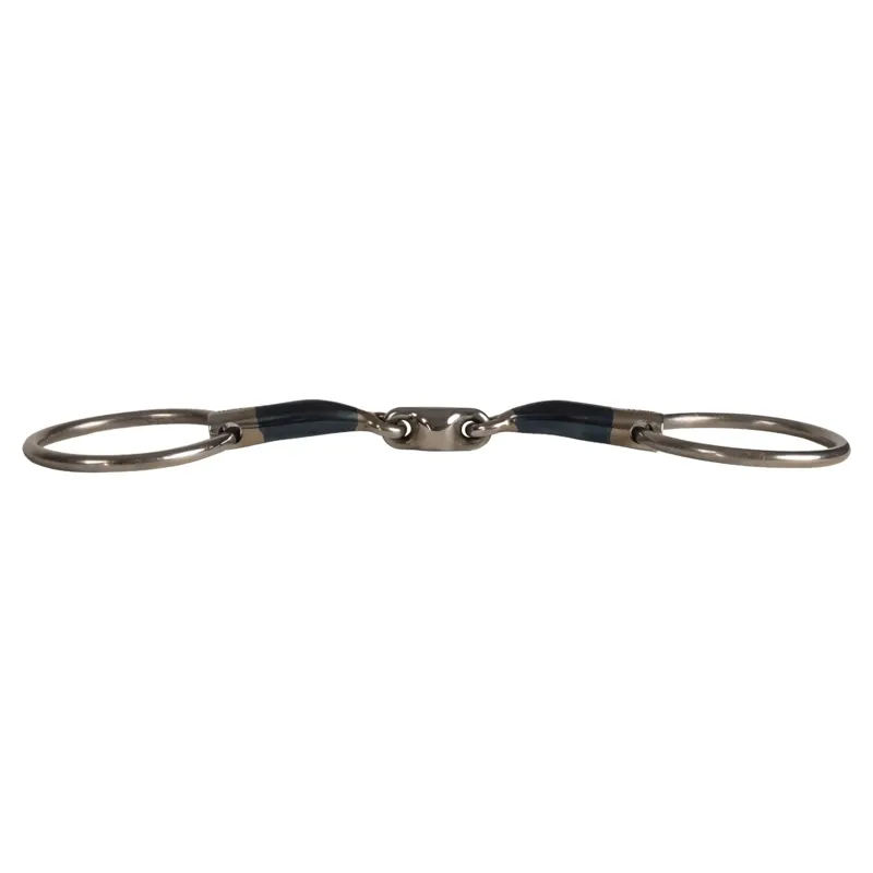 Velari Sweet Iron Double Jointed Loose Ring Snaffle Bit