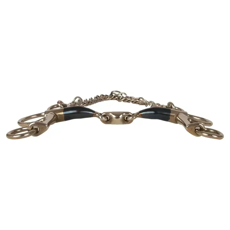 Velari Sweet Iron Double Jointed Short Shank Pelham Bit-1