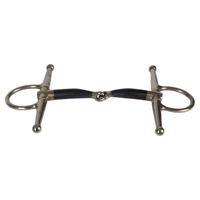Velari Sweet Iron Single Jointed Full Cheek Snaffle Bit
