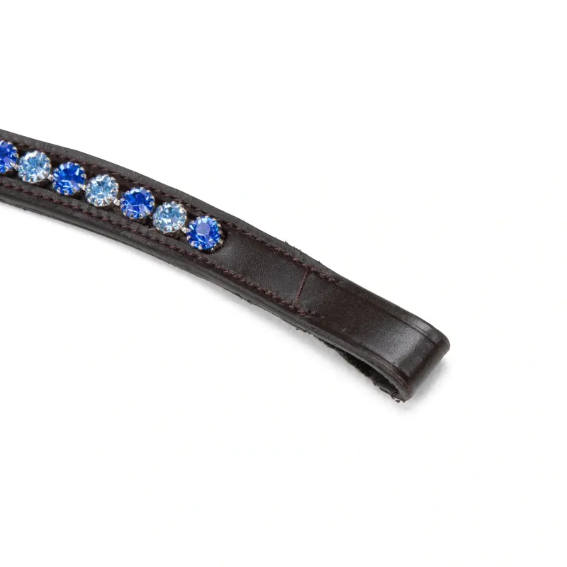 Velociti GARA Diamante Browband - Havana/Blue Diamante-2