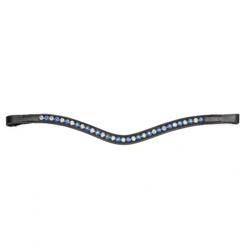 Velociti GARA Diamante Browband - Havana/Blue Diamante
