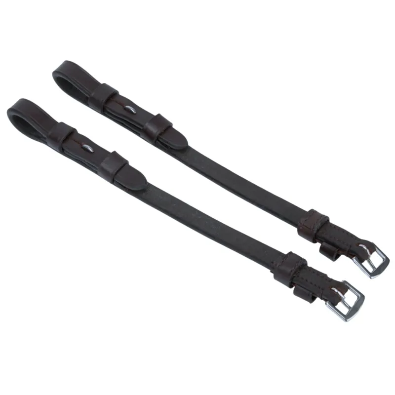Velociti LUSSO Bridle Cheek Pieces - Black