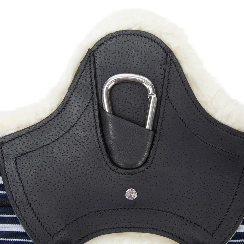 Velociti Lusso Elite Dressage Girth - Black-1