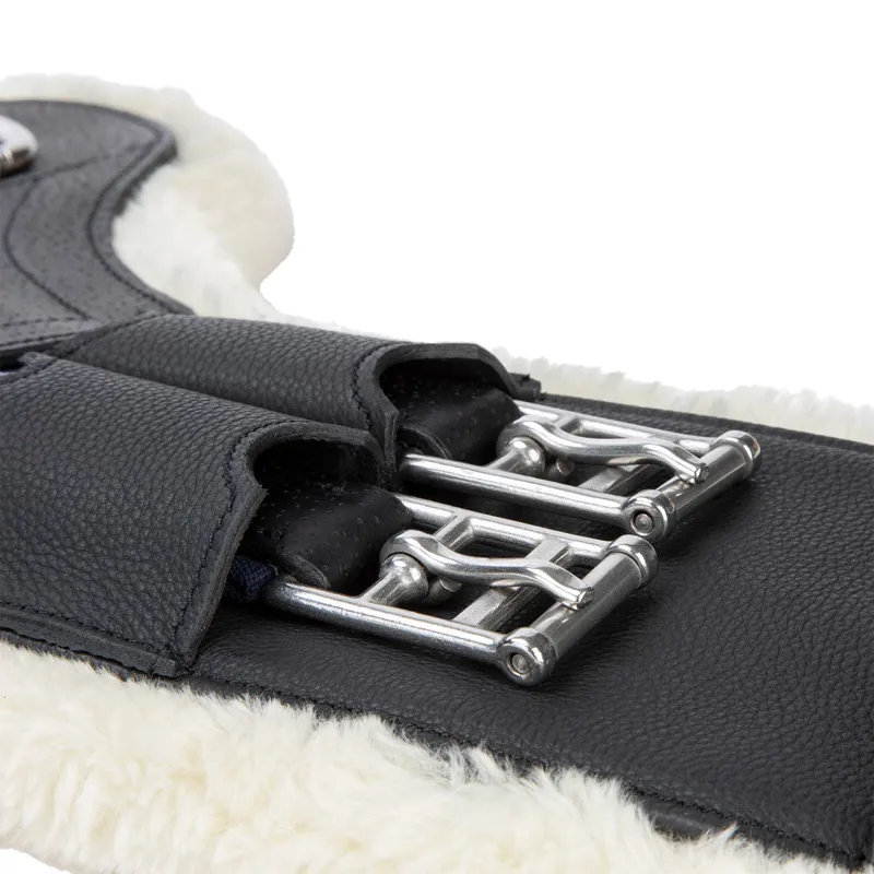 Velociti Lusso Elite Dressage Girth - Black-3
